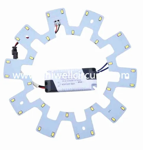 Bwrdd Cylchdaith Aur Tramio Alwminiwm