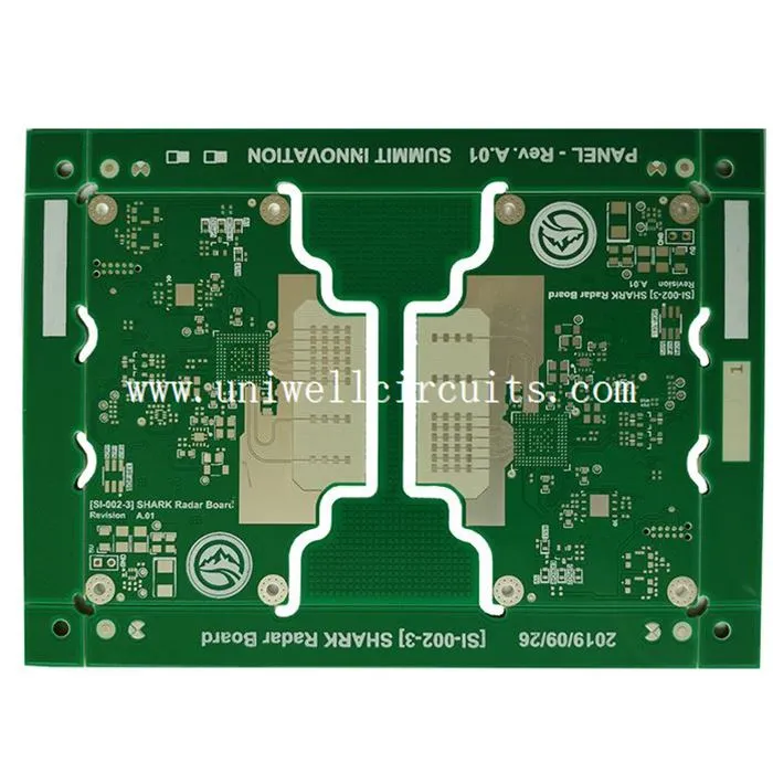 4L Rogers a FR4 Mix Circuit Board